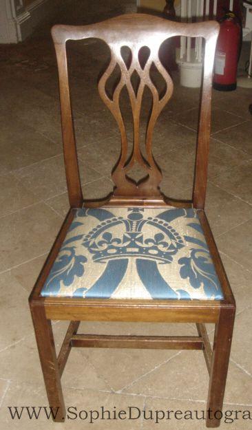 Exceptionally Rare Chair That Was Designed And Made For Use At The