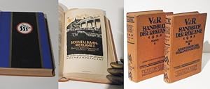 V.d.R. Handbuch der Reklame 1925 Band1: Handbuch, in Verbindung mit dem Verband deutscher Reklame...