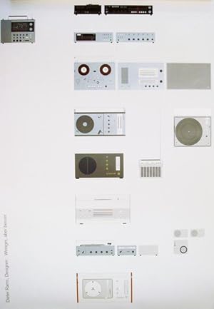 Dieter Rams, Designer: Weniger, aber besser - Plakat 1996