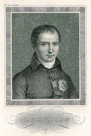 BONAPARTE, Joseph (1768 - 1844). Brustbild nach viertelrechts des Königs von Spanien, Napoleons ä...