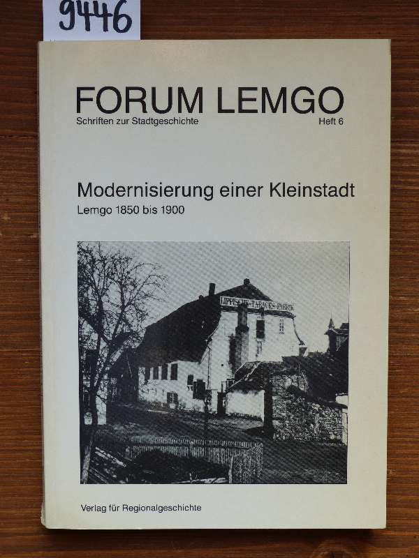 Modernisierung einer Kleinstadt: Lemgo 1850 bis 1900 (Forum Lemgo / Schriften zur Stadtgeschichte)