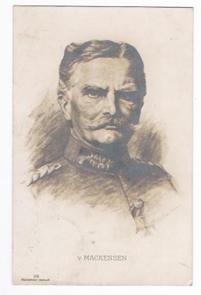 v. Mackensen (Porträt-Postkarte)