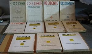 OCCIDENTE, sintesi delì'attivit? letteratia nel mondo (direttore ARMANDO GHELARDINI) TUTTO IL PUB...