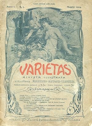 VARIETAS - 1904 - rivista illustrata direttore GIANNINO ANTONA TRAVERSI (num. 01 del maggio 1904 ...