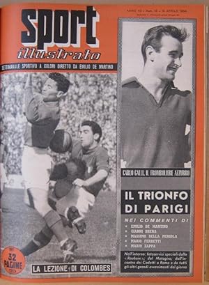 LO SPORT - 1954 - anno quarto - settimanale sportivo a colori diretto da EMILIO DE MARTINO - anna...