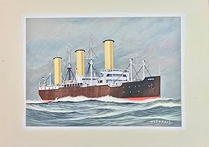 The Barbara - Original Maritime Themed Artwork by William McDowell