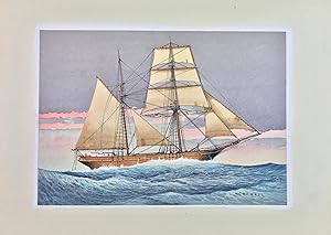 The Marie Celeste - Original Maritime Themed Artwork by William McDowell