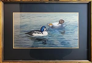 Pair of Barrow?Äôs Goldeneyes, signed & dated 1971