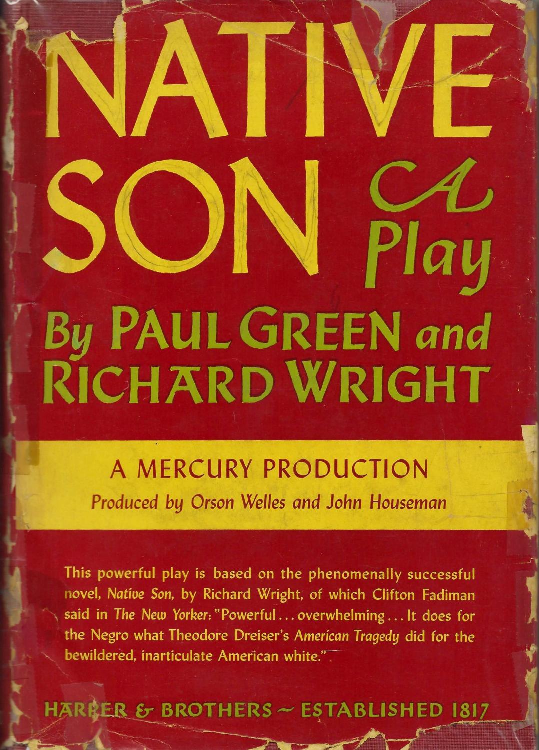 wright richard native son wright richard native son