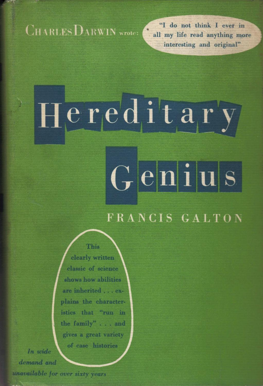 hereditary genius galton