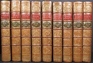 M. TULII CICERONIS OPERA, CUM DELECTU COMMENTARIORUM EDEBAT JOSEPHUS OLIVETUS, ACADEMIAE GALLICAE...