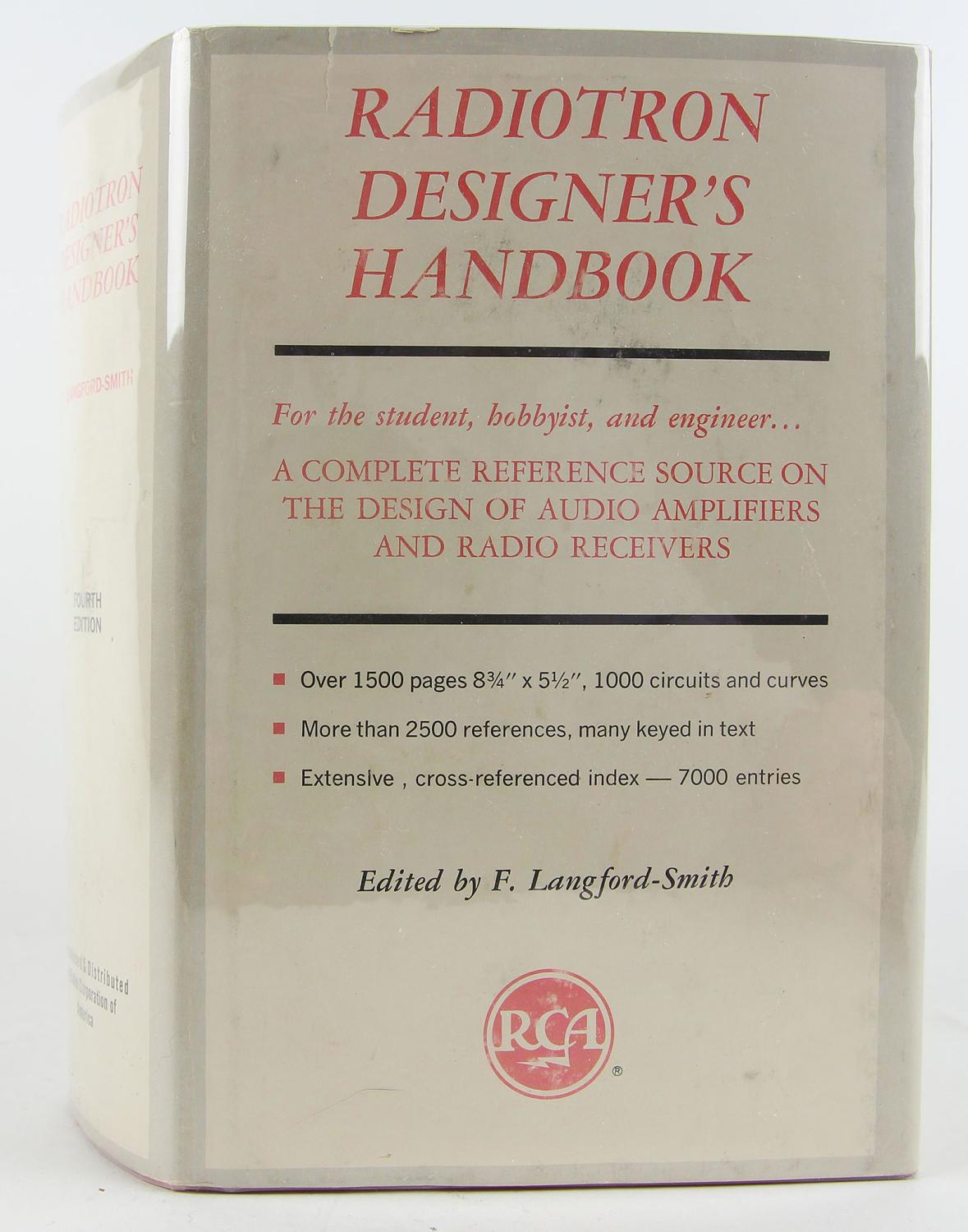 Radiotron Designer's Handbook FOURTH EDITION Langford-Smith
