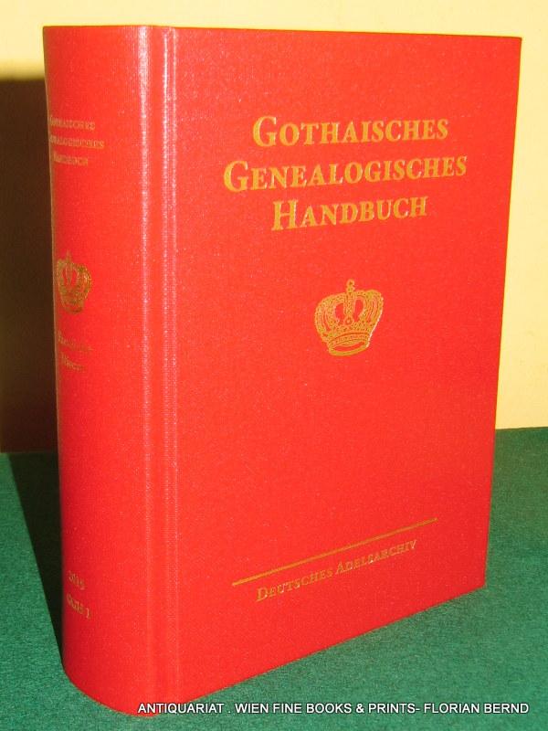 Gothaisches Genealogisches Handbuch der fürstlichen Häuser (GGH Band 1)