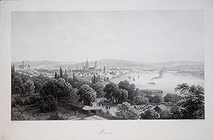 Mainz [Aus: Emminger, Eberhard: Der Rhein von Mainz bis Bonn in seinen schönsten Punkten. 1853]