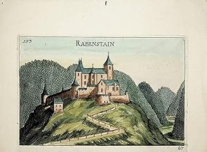 RABENSTEIN AN DER PIELACH / Rabenstain / BURG RABENSTEIN aus: Vischer, Georg Matthäus: Topographi...