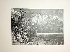 ALTAUSSEE / Altausseer See, Altausseersee mit Trisselwand