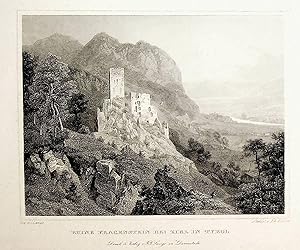 FRAGENSTEIN, Ruine Fragenstein bei Zirl in Tyrol