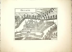 Kallham / SCHLOSS ERLACH Aus: Vischer, Georg Matthäus:Topographia Austriae Superioris Modernae Ab...