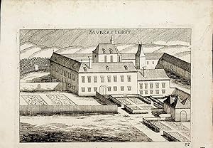 SAUBERSDORF, St. Egyden am Steinfeld aus: Vischer, Georg Matthäus: Topographia Austriae Inferiori...