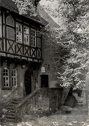 Steinau an der Strasse (Kinzigtal - Hessen): Jugendhaus der Gebrüder Grimm. Original-Fotografie a...