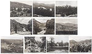 Thüringen. 11 Original-Fotografien (ca. 1905). Bildformat +/- 18,2 x 24,0 cm. Im unteren weissen ...