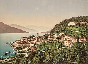 Bellagio am Comer See. Bildformat: 15,9 x 22,3 cm. Photochrom Reg. No. 1237. Am unteren Bildrand ...