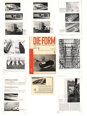 DIE FORM. Zeitschrift für gestaltende Arbeit. 6. Jahrgang, Heft 05 / 1931 (15.05.1931). Berlin, R...