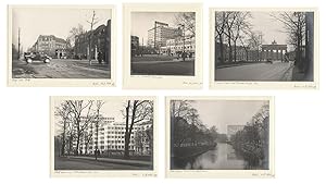 Berlin Januar und Februar 1932. Fünf Original Fotografien; vintage prints. Bildformate 12,0 x 16,...