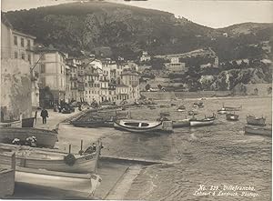 Foto-Atelier LEHNERT & LANDROCK, Photogr.: VILLEFRANCHE-SUR-MER. Original Fotografie. Silbergelat...