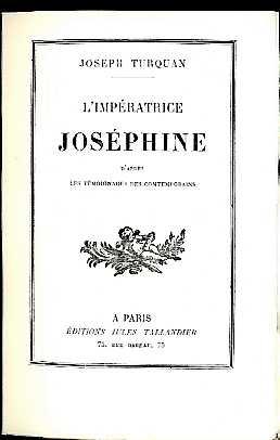 L Impératrice Joséphine