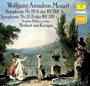 LP Wolfgang Amadeus Mozart - Symphonie Nr. 29 A-dur KV 201 & Symphonie Nr. 33 B-dur KV 319