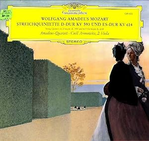 LP Wolfgang Amadeus Mozart - Streichquartett D-dur KV 593 & ES-dur KV 614