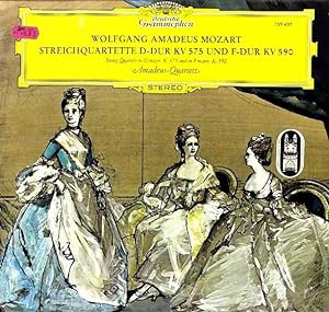 LP Wolfgang Amadeus Mozart - Streichquartett D-dur KV 575 & F-dur KV 590