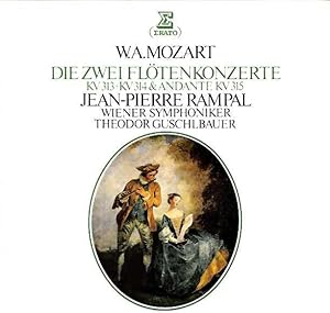 LP W.A. Mozart - Die Zwei Flötenkonzerte KV 313 & KV 314 & Andante KV 315