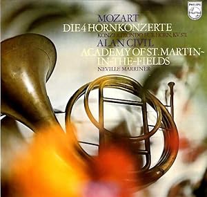 LP Mozart - Die 4-Hornkonzerte KV 412, 495, 447, 417- Konzertrondo für Horn KV 371