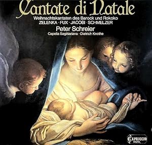 LP Cantate di Natale - Weihnachtskantaten des Barocks und Rokoko - Zelenka Fux Jacobi Schmelzer