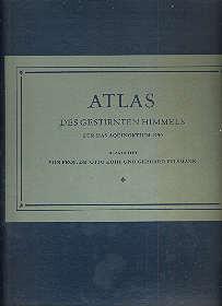 Atlas des gestirnten Himmels für das Äquinoktium 1950