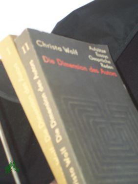 Die Dimension des Autors: Essays und Aufsätze, Reden und Gespräche 1959-1985