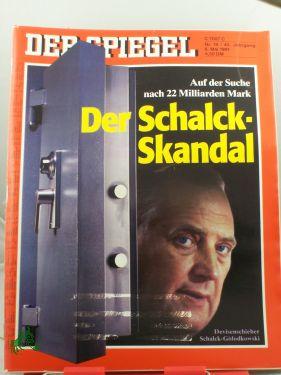19/1991, 6. Mai, Der Schalck-Skandal