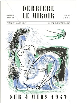 Derrière le miroir N°2. SUR QUATRE MURS 1947.