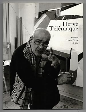 Hervé TELEMAQUE. Trottoirs d'Afrique à l'acrylique.