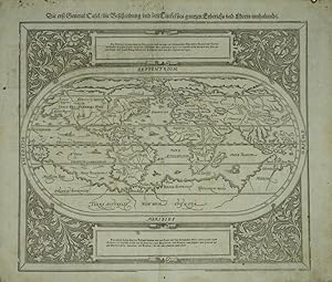 Die erst General Tafel / die Beschreibung und den Circkel des gantzen Erdtrichs und Meers innhalt...