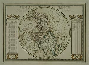 Emisfero Terrestre Settentrionale . / Emisfero Terrestre Meridionale .