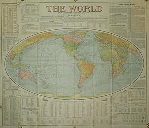 The World upon a Globular Projection and with a Gazetteer of Information.