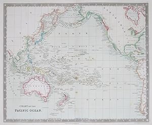 Chart of the Pacific Ocean.