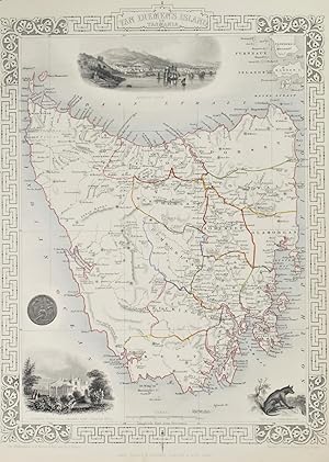 Van Diemen's Island or Tasmania.