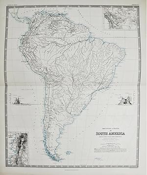 Mountain Chains of South America according to Humboldt [et al.] extended from the original design...
