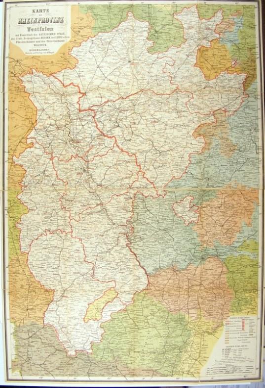 karte der rheinprovinz und - ZVAB