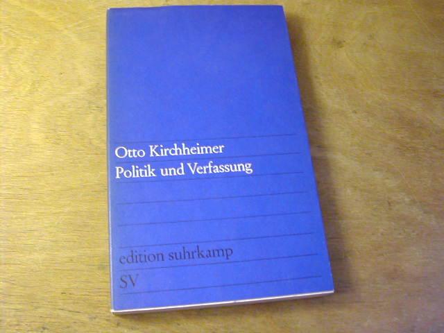 Edition Suhrkamp, Nr.95, Politik und Verfassung