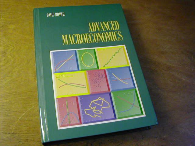 Advanced Macroeconomics (Mcgraw-Hill Advanced Series in Economics)